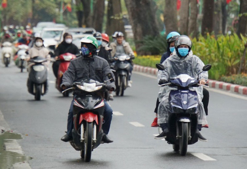 Miền Bắc đón không khí lạnh tăng cường, Trung Bộ mưa rất to suốt 3 ngày