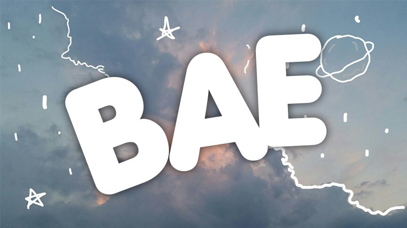 Bae là gì và tại sao nó được sử dụng trong cụm từ mah bae? 
