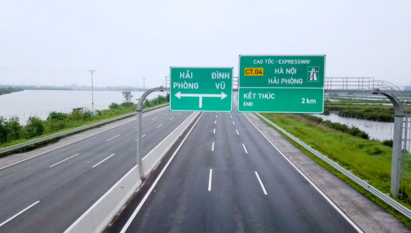 Sẽ thu phí không dừng hoàn toàn đối với tuyến cao tốc Hà Nội - Hải Phòng - Ảnh Internet
