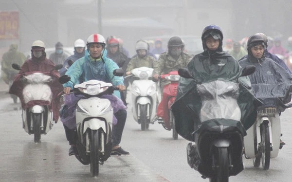 Không khí lạnh tăng cường, miền Bắc ở trạng thái mưa rét kéo dài