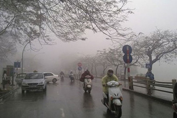 Không khí lạnh tràn về khiến miền Bắc rét đậm và rét hại, Hà Nội mưa rét 12 độ C - Ảnh Internet