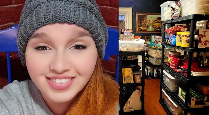 Người phụ nữ xây hầm trú ẩn, chi nửa tỷ mua hàng tấn thực phẩm tích trữ vì lo sợ ngày tận thế