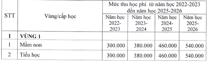 Năm học 2022-2023, học phí tại Hà Nội có thể tăng gấp đôi - Ảnh 3