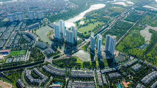 Ecopark là đại đô thị sinh thái lớn bậc nhất Việt Nam.