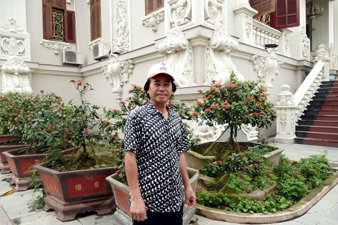 Chân dung đại gia Nguyễn Văn Khuê tại Hải Hậu, Nam Định.