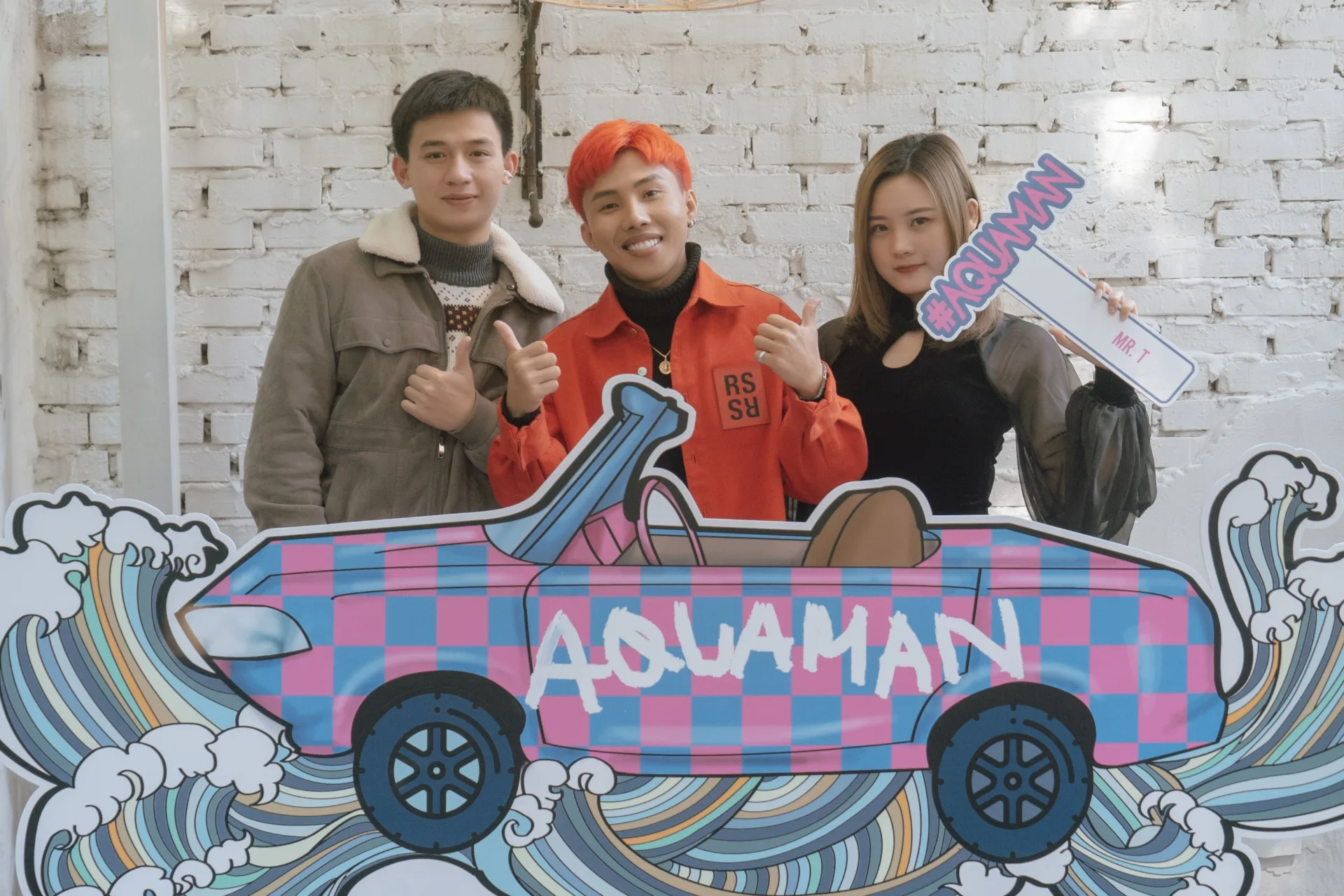 Mr.T tổ chức họp báo ra mắt MV Aquaman