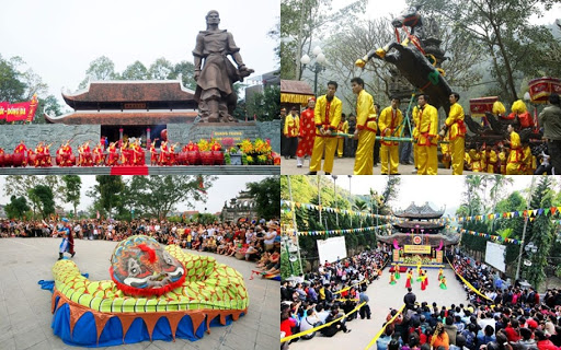 Dịp cuối năm là lúc có nhiều lễ hội lớn được tổ chức ở nhiều địa phương.