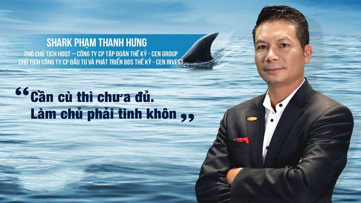 Shark Hưng nổi tiếng với chương trình 'Thương vụ bạc tỷ'.