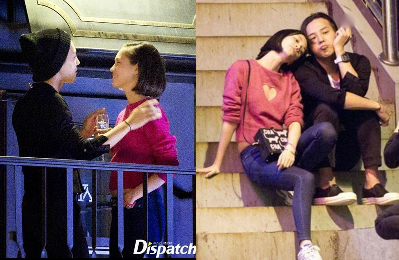 Chuyện tình với Kiko Mizuhara là lần đầu tiên Dispatch khui chuyện hẹn hò của G-Dragon.