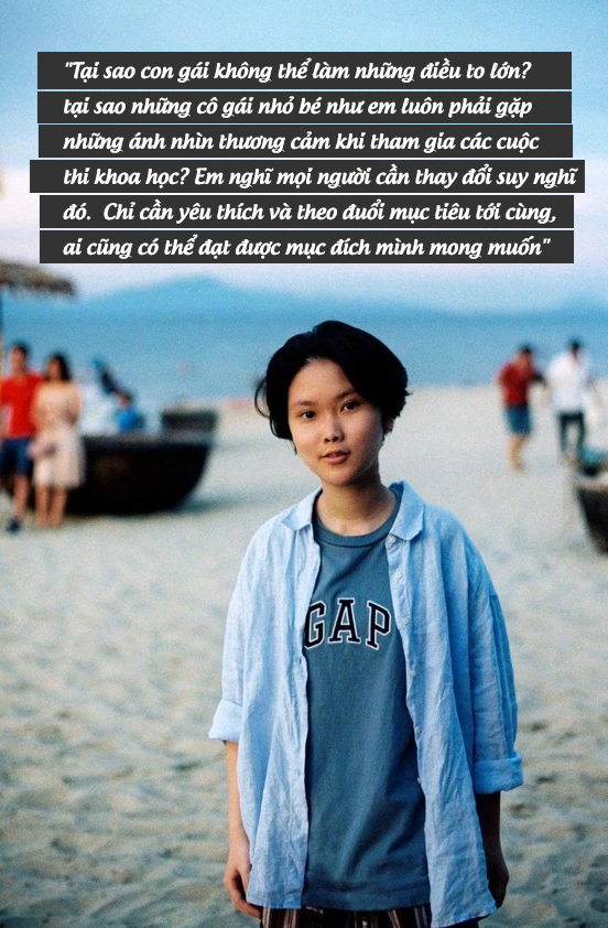 Những suy nghĩ mộc mạc nhưng vẫn rất khí phách của nữ sinh nhỏ bé Nguyễn Hải Ly.