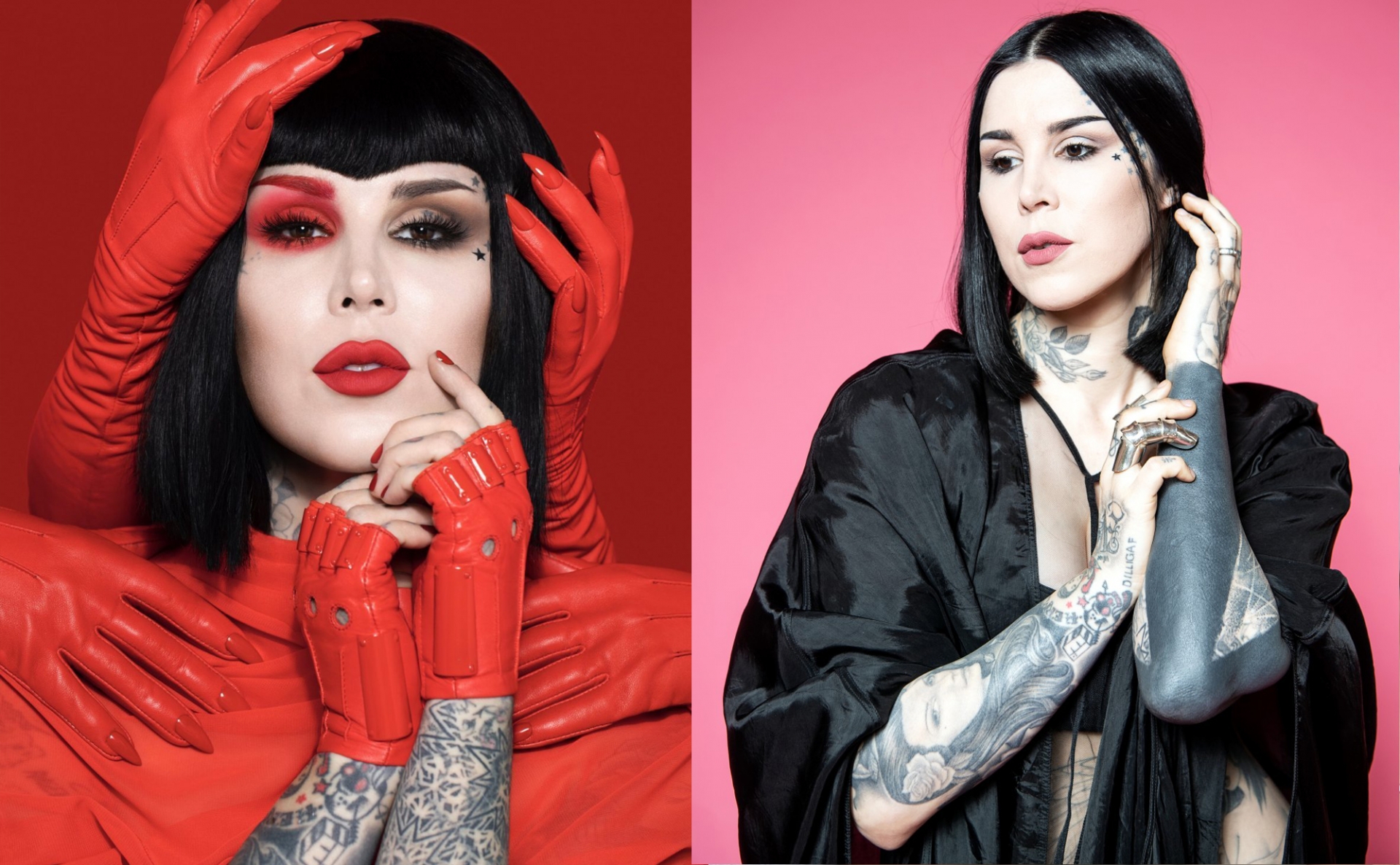 Kat Von D vẫn rất quyến rũ dù đã U40.