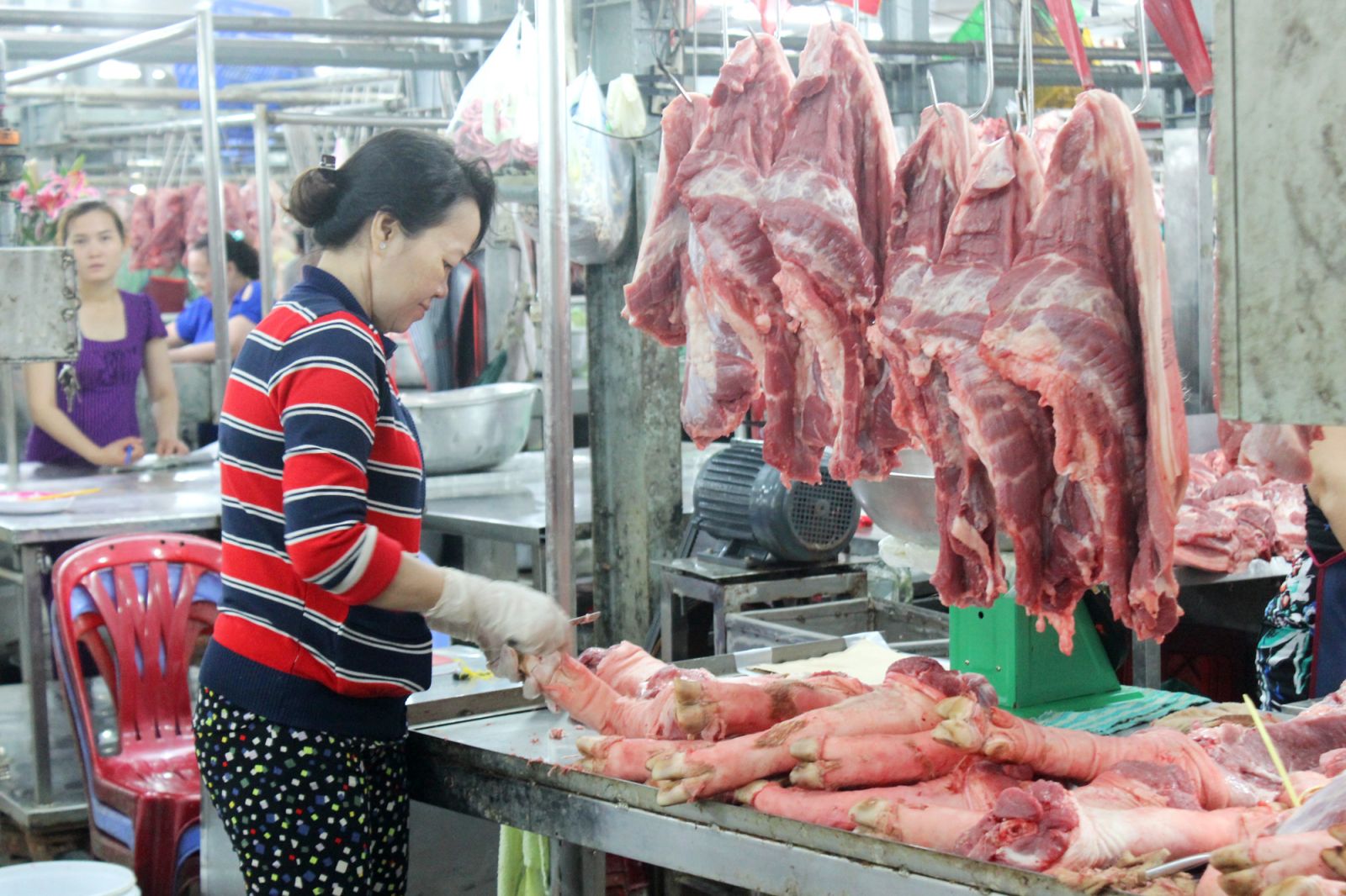 Giá thịt lợn hôm nay 9/3: Điều chỉnh nhẹ ở mức 1.000 đồng/kg.