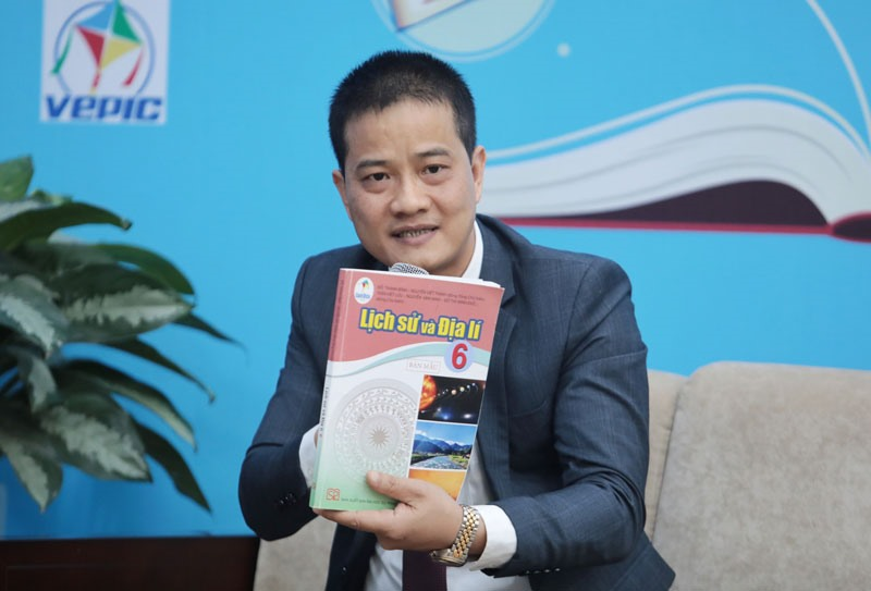 TS Nguyễn Văn Ninh, đồng chủ biên sách giáo khoa Lịch sử và Địa lý lớp 6 – bộ Cánh diều.