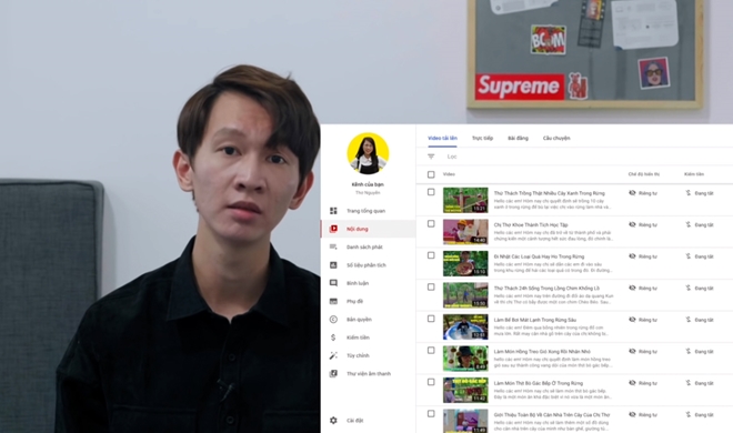 Đại diện của Thơ Nguyễn cho biết các video có 'nội dung phù hợp' vẫn sẽ được giữ lại.