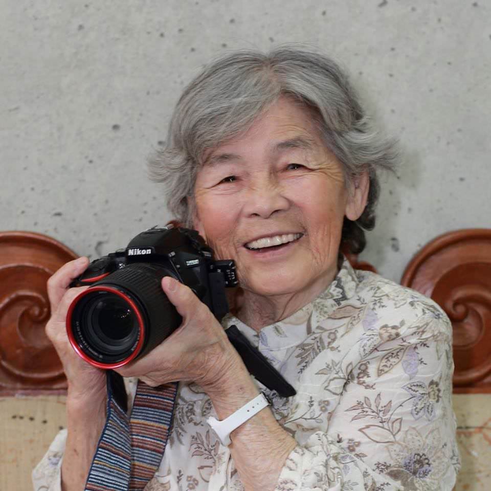 Chân dung cụ Kimiko Nishimoto.