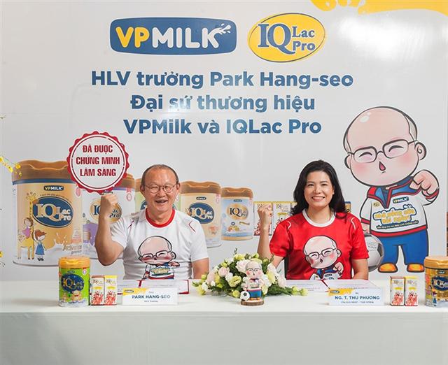 HLV Park Hang-Seo là gương mặt đại diện cho nhiều nhãn hàng lớn.
