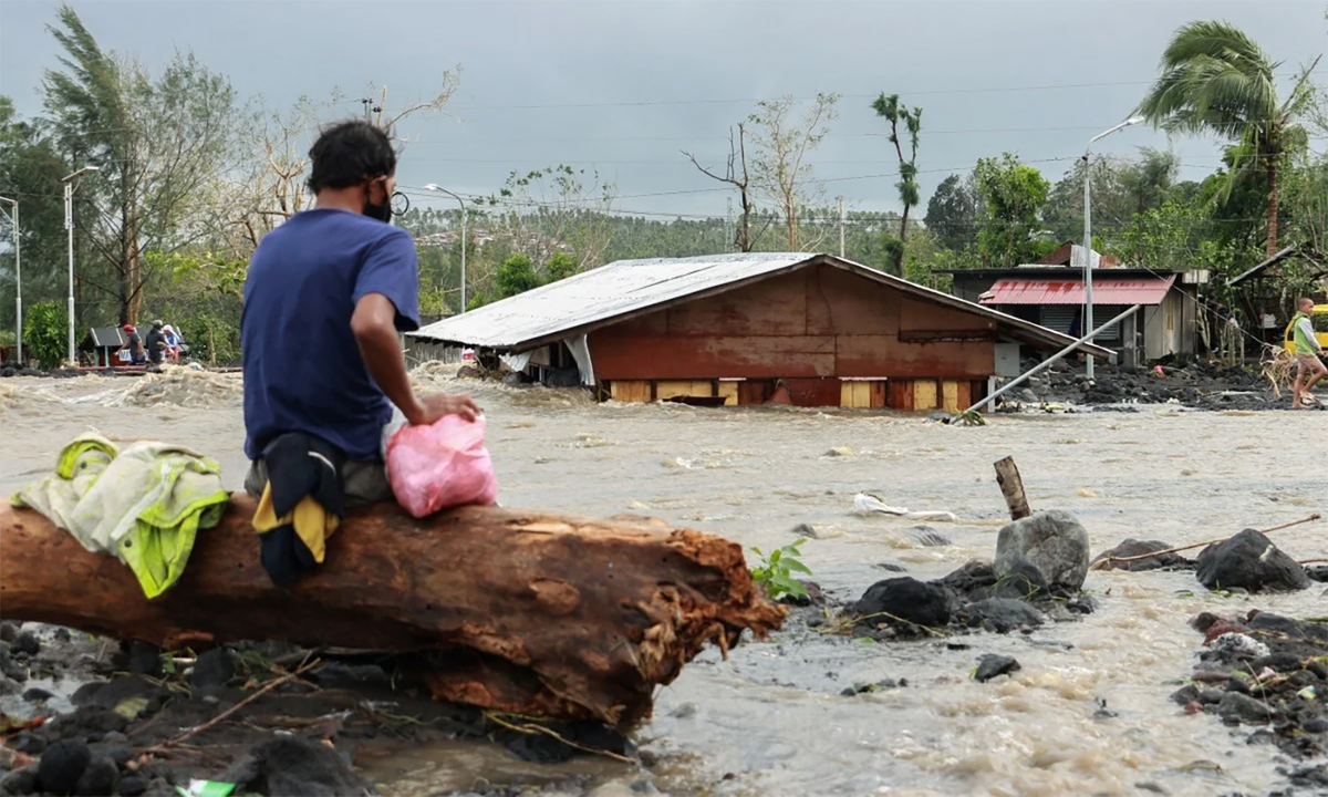 Cơn bão Goni năm 2020 đã gây thiệt hại lớn cho Philippines vào năm ngoái.