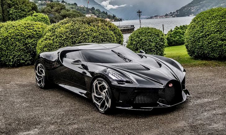 Xe của Sao: Siêu xe Bugatti La Voatio Noire độc nhất vô nhị của CR7 - Ảnh 1