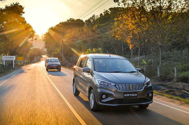 Suzuki XL7 – Ertiga đứng thứ 3 nhưng doanh số suy giảm nghiêm trọng.