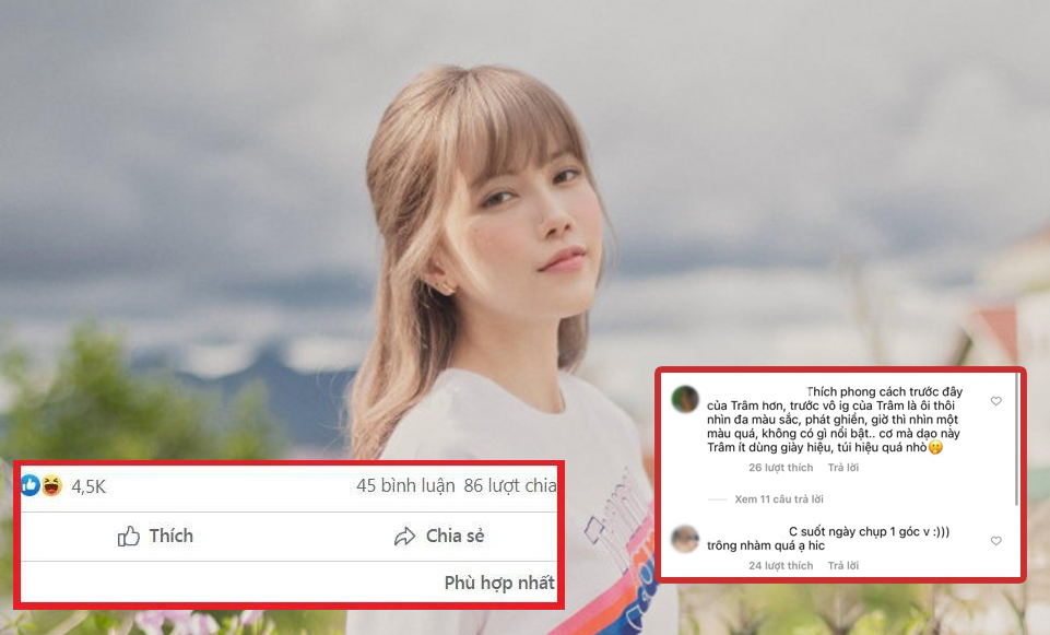 Thiều Bảo Trâm tạm khóa phần bình luận trên FB vì những ý kiến "săm soi"