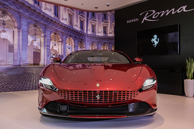 Ferrari Roma chính hãng bán tại Việt Nam với mức giá hơn 21 tỷ đồng - Ảnh 4