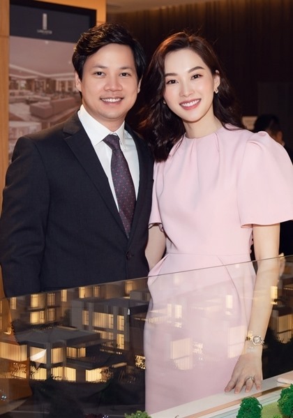 Hoa hậu Đặng Thu Thảo có cuộc sống hôn nhân hạnh phúc bên doanh nhân Trung Tín.