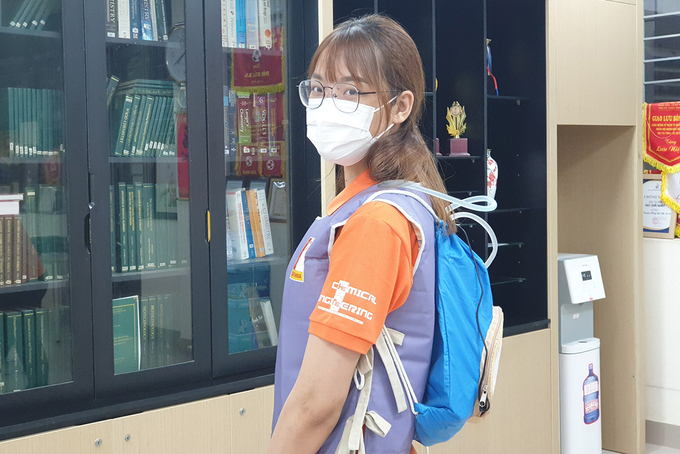 Nhóm sinh viên đại học Bách khoa Hà Nội sáng chế áo làm mát cho y bác sĩ phòng chống dịch Covid-19