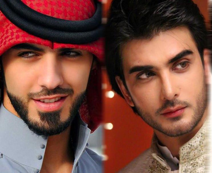 Omar Borkan Al Gala và Imran Abbas Naqvi, 2 trong số 3 trai đẹp bị 'trục xuất'.