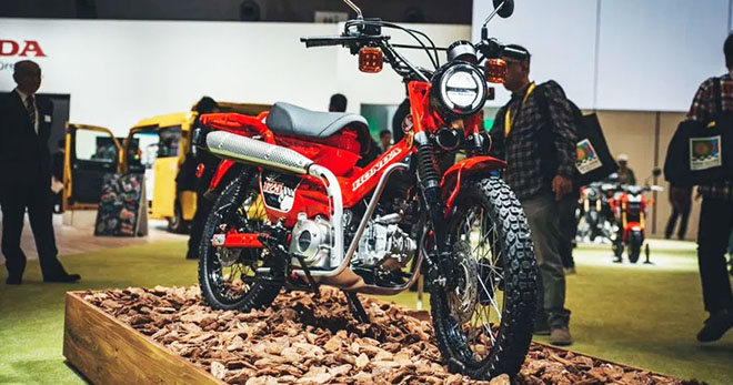 Honda CT150 Hunter Cub: Tân binh sở hữu ngoại hình độc đáo sắp "khuấy đảo" thị trường