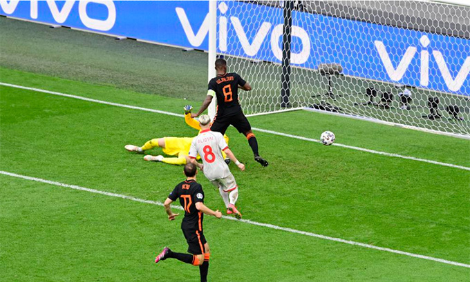 Kết quả EURO 2020: Hà Lan 3-0 Bắc Macedonia, không thể cản 'Cơn lốc màu da cam' - Ảnh 3