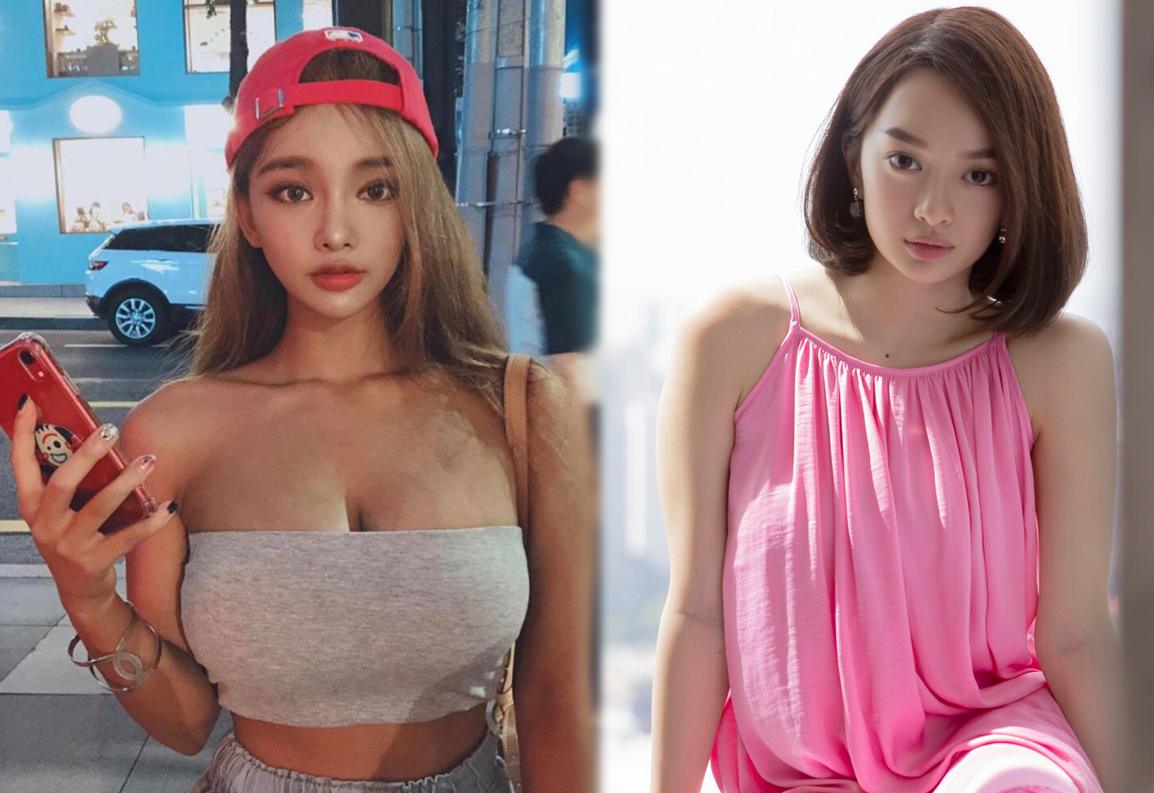 Hotgirl Hàn Quốc xin đi nhờ xe như