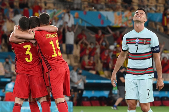 Kết quả EURO 2020: Bỉ 1-0 Bồ Đào Nha,
