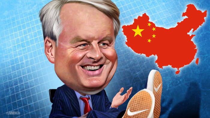CEO của Nike là John Donahoe từng tuyền bố: 'Thương hiệu này là của Trung Quốc'.
