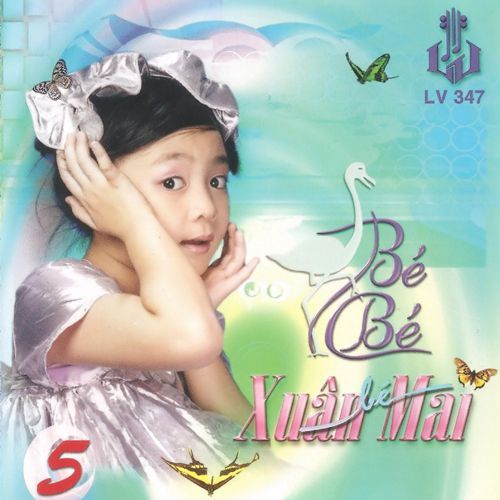 Bìa đĩa nhạc thiếu nhi huyền thoại của bé Xuân Mai.