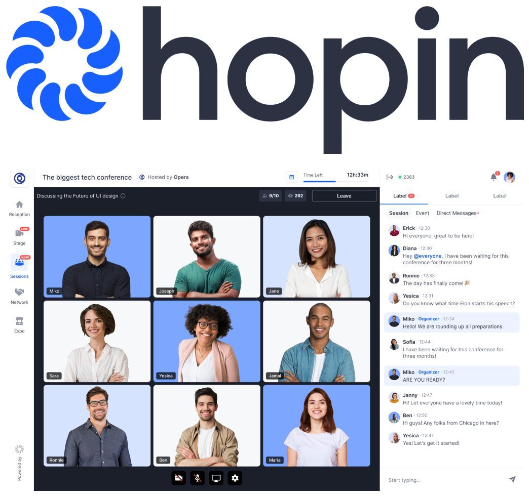 Hopin - nền tảng họp trực tuyến vươn lên thành startup trị giá 7,8 tỷ đô được ra đời khi nhà sáng lập Johnny Boufarhat trên giường bệnh  - Ảnh 5