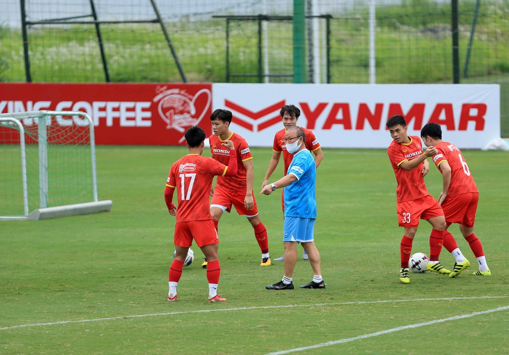 HLV Park và các học trò sẽ gặp những đối thủ rất mạnh tại vòng loại thứ 3 World Cup 2022 khu vực châu Á.