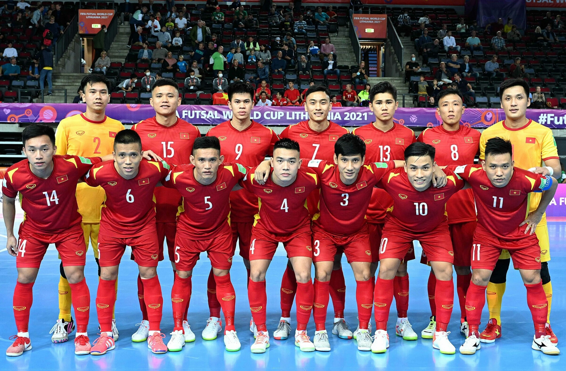 Đội tuyển Futsal Việt Nam gặp nhiều bất lợi trước trận đấu với CH Séc.