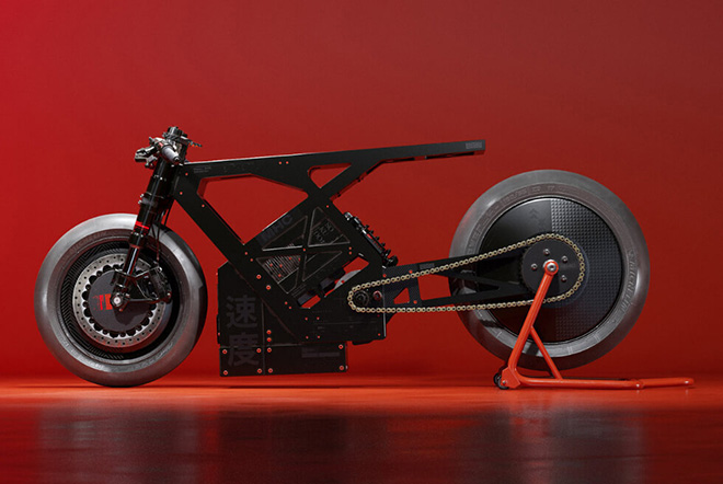 Mê mẩn mẫu concept xe mô tô điện Tesla đậm hơi thở tương lai do fanmade - Ảnh 2