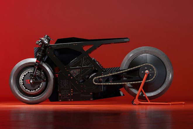 Mê mẩn mẫu concept xe mô tô điện Tesla đậm hơi thở tương lai do fanmade - Ảnh 3