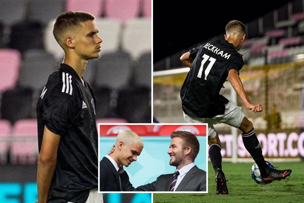 Romeo Beckham có trận đấu chuyên nghiệp đầu tiên: Đi theo bóng người cha