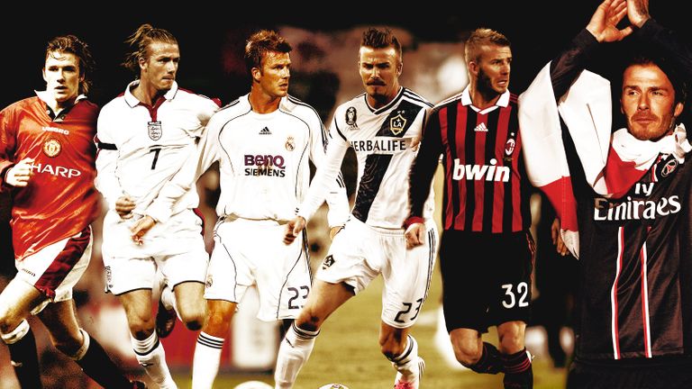 Sự nghiệp lẫy lừng của David Beckham.
