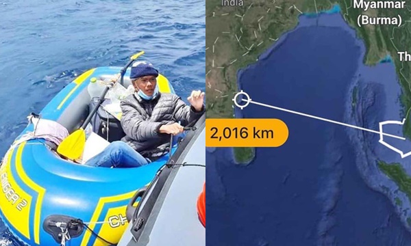 Anh chàng người Việt và dự định 'điên rồ': Vượt hơn 2000 km đường biển để tìm vợ.