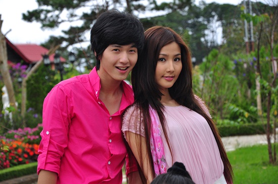 Diễm My 9x từng đóng cặp cùng Huỳnh Anh trong bộ phim tuổi teen “Thiên sứ 99”.