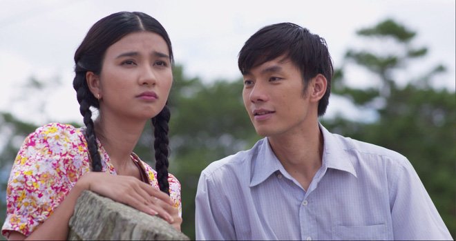 Trong 'Mộng phù hoa', Nhan Phúc Vinh vào vai mối tình đầu của đệ nhất mỹ nhân Sài thành do Kim Tuyến đóng.