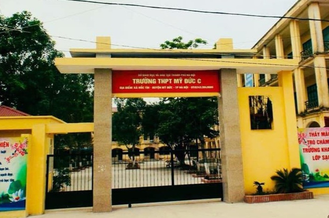 Trường THPT Mỹ Đức C, xã Đốc Tín, huyện Mỹ Đức, Hà Nội.