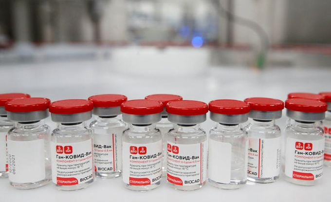 Nga công bố vaccine Sputnik đạt hiệu quả trên 91%