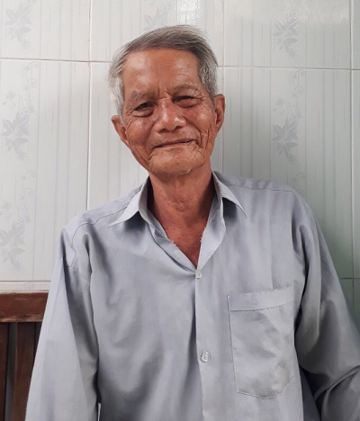 Ông Hồ Cửu năm nay đã 75 tuổi tuổi.