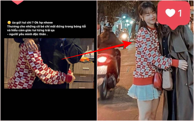 Chiếc áo đỏ trong Story lại trùng khớp với trang phục Huỳnh Anh - bạn gái cũ Quang Hải từng mặc.