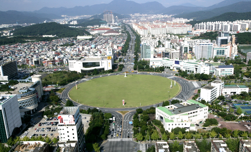 Thành phố ChangWon, Hàn Quốc.