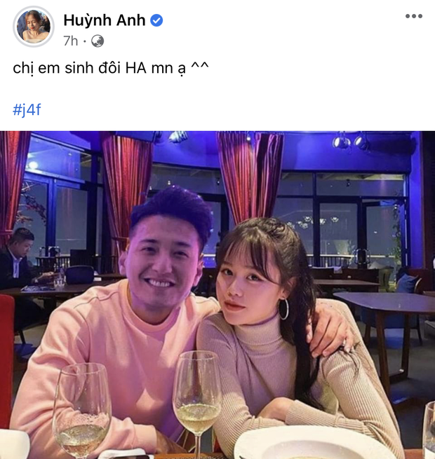 Bạn gái cũ đăng ảnh ẩn ý cùng nam diễn viên Huỳnh Anh.